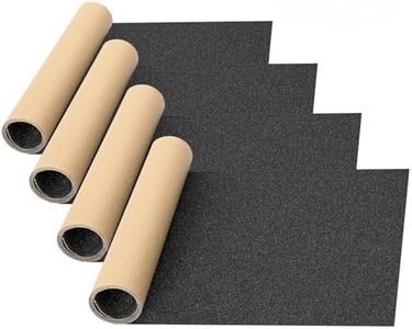 4 Pcs Grip Tape, 33" x 9", No Air Bubbles, Skateboard Grip Tape, Griptape, Skateboard Tape, Scooter Grip Tape, Griptape Skateboard, Skateboard Sandpaper, 80 Grip