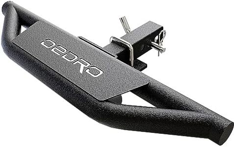 OEDRO Hitch Steps Replacement for Truck Vehicles with 2" Hitch Receiver Rear Bumper Guard Protector Upgraded Step Bar