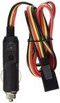 RoadPro RPPSCBH-3CP Platinum Series 3-Wire 3-Pin Plug/12V Plug Fused Replacement CB Power Cord