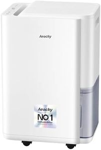 20L/d AEOCKY Dehumidifier for Home, Applicable to 160m³ (40m²), Smart Compressor Dehumidifier with Drain Hose, for Drying Clothes, Bedroom, Bathroom, Basement
