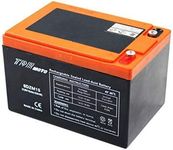 TDR 12V 15Ah AGM Deep Cycle Motorcycle Battery: Ideal for mobility scooter, electric golf cart, electric wheelchair, dust collector, mower, and more Maintenance-Free Sealed Design, Spill-Proof