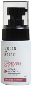 GREEN AND BEIGE Rectifio Underarm Deodorising Serum, up to 72 hours Odour control, for Men & Women, with 5 Ceramides, Symdeo®- the next gen deodoriser, No Antiperspirant, No Aluminum-30ML