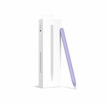 iPad Air Pencil with Palm Rejection, PERMARK stylus Pen Compatible with (2018-2022) iPad Pro (11/12.9 Inch),iPad Air 3rd/4th/5th Gen,iPad 6/7/8/9th Gen,iPad Mini 5/6th Gen (Purple)