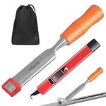 TRINKA Golf Grip Tape Stripper Remover Tool Kits, Golf Grip Tape Remover with Golf Grip Removal Tool Hook Knife, Tape Stripper Remover for Regripping Graphite/Steel Shaft, Golf Club Grip Repair Kit