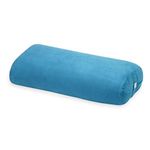 Gaiam Yoga Bolster Rectangular Meditation Pillow, Teal