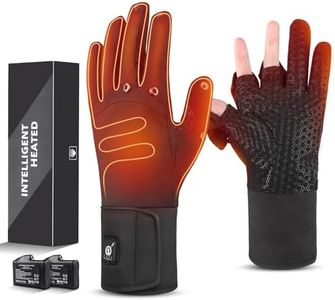 Heated Gloves for Men Women Rechargeable Heated Skiing Gloves