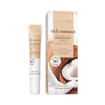 EVELINE COSMETICS Rich Coconut Ultra Rich Under Eye Cream Smoothing Effect Reduces Wrinkles Dark Circles Swellings Organic Based Vegan Formula 97% Natural Day & Night 20ml