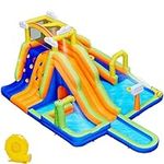 Yaheetech Inflatable Water Slide, 1