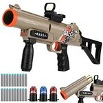 Toy Foam Blasters Soft Bullet Toy Gun for Boys, Foam Dart Blaster with 20 Foam Bullets and 3 Triple Cartridge, Shooting Game Toys Birthday for Kids Ages 8-12