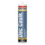 Soudal Decorators Caulk 300ml - Gap Filler - White Painters Caulk