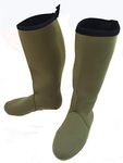 Bison NEW NEOPRENE WATERPROOF BOOT SOCK GREEN SIZE 11