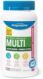 Progressive Multivitamin for Active Women 120 Count, With Ashwagandha & Siberian Ginseng