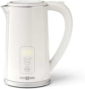 PARIS RHÔNE Electric Kettle Temperature Control, 1.7L Electric Tea Kettle Water Boiler, 4H Keep Warm with 6 Presets, LED Screen Electric Kettles for Boiling Water, Boil-Dry Protection, BPA Free
