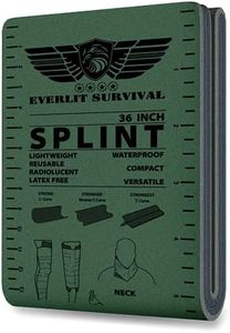 EVERLIT Survival 36 Inch Splint - Lightweight Reusable Combat Splint, Waterproof First Aid Medical Tactical Field Splint For Bone Fracture Treatment (36" Folded)