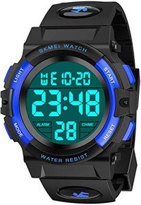 Dislocati Reloj Digital niños, Reloj Despertador Digital Regalos para niños de 3-12 años Regalo Navidad Niño Juguetes niños 6 7 8 9 10 11 12 13 años Reloj Infantil niño Reloj Sumergible niño