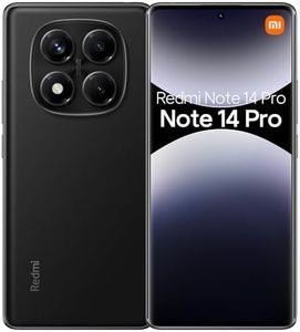 Xiaomi Redmi Note 14 Pro 4G LTE (for Tmobile Mint Tello & Global) (512GB + 12GB) 6.67" 120Hz 200MP AI Camera Model 24116RACCG Unlocked Dual Sim (Midnight Black)