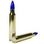 B's Dry Fire Snap Caps - A.K.A. B's Dummy's - Dummy .223/5.56 Training Caps (5 Pack) (Blue Brass)