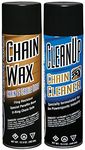 Maxima Racing Oils MA-BCC-WAX Chain Wax Basic Chain Care Aerosol Combo Kit, 29 fl. oz