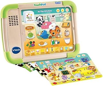 VTech - TactiKid, Ma Tablette Éducative - Jouet en Partie en en Bois, Jouet sans Écran, Tablette en Bois - Multicolore - 3/5 Ans – Contenu en français