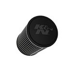 K&N Black Universal Dryflow Conical Air Filter 76mm flange, 152mm base, 133mm top, 229mm height (RU-3109HBK)