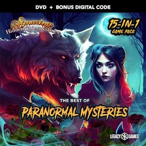 Mystery Hidden Object Games - Best of Paranormal Mysteries, 15 Game DVD Pack + Digital Download Codes (PC)