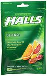 Halls Defense Vitamin C Assorted Citrus Supplement Drops - 30 Drops