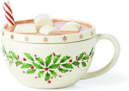 Lenox 893489 Holiday Cocoa Mug Covered Candy Dish