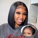 Ailwelia 5x5 Hd Lace Closure Wigs H