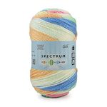 Ganga Spectrum Hand Knitting Yarn (Multicolor_814201) (200Gms) - Wool