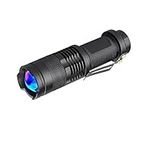 365nm UV Light Torch, WESLITE LED Black Light Zoomable 5W UV Flashlight Ultraviolet Torches for Money Detector Document Verification Hunting Scorpions Rock Art Photography