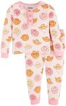 Mud Pie Girls Children's Cowgirl Toddler Pajama Set Pink