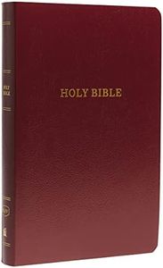 KJV Gift And Award Bible, Red Letter Edition [Burgundy]: Holy Bible, King James Version