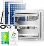ecoCalm 12" Solar Exhaust Fan for G