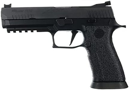 TALON Grips Adhesive Pistol Grip - Compatible with Sig Sauer P320 X-Five Full Size 9mm - Made in The USA - Rubber, Black