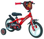 Huffy Disney Cars 12 Inch Bike Red 3-5 Years Old + Stabilisers