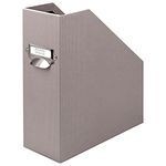 SOHO A4 115 mm Magazine Box with Handle and Index Holder - Taupe