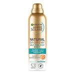 Garnier Ambre Solaire Natural Bronzer Quick Drying Dark Self Tan Body Mist 150ml