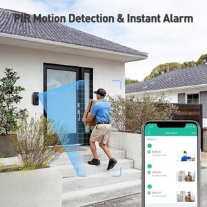 XTU Wireless 2K Video Doorbell – HD Security Camera with Two-Way Audio