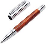 LACHIEVA LUX Elegant Rosewood Rollerball Pen Set.Nice Rose Wood Roller Pen with German-made Refill. Luxury and Best Woodenn Gift for Writing, Men & Women