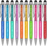 Nurse Pens for Work Funny Pens Black Ink Ballpoint Pens Nursing Pens for Nurse Doctor Teachers Students Women Men,10 Styles(10 Pieces)