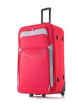 FLYMAX 29" Large Suitcase Lightweight Luggage Expandable Hold Check in Travel Bag on Wheels RED 90L