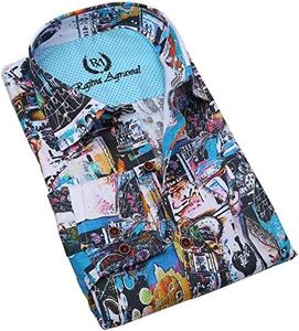 Pandemonium Men's Fashion Shirt in Superfine Cotton