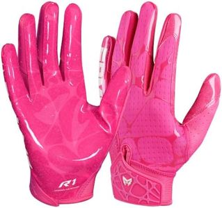 ermete R1 Football Gloves - Ultra Sticky Breathable Receiver Gloves Adult
