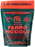 MARSH HEN MILL Farro Piccolo Semi Pearled Ancient Grains | Fast Cooking Farro Grain Organic | Ideal for Healthy Cooking or as a Nutrient Rich Side | Certified Organic Einkorn Variety - 24 oz