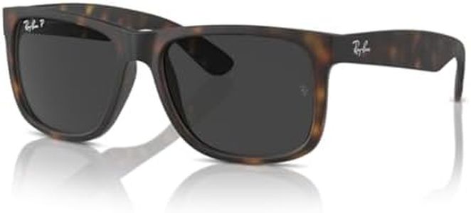 Ray-Ban RB4165 865/87 55MM Havana/Dark Grey Polarized Square Sunglasses for Men for Women