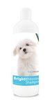 Healthy Breeds Dog Bright Whitening Shampoo for Maltese - For White, Lighter Fur – OVER 150 BREEDS – 12 oz - With Oatmeal For Dry, Itchy, Sensitive, Skin – Moisturizes, Nourishes Coat