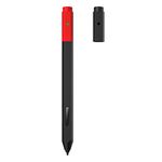 Dual Color Silicone Sleeve Case Cover Compatible with Microsoft Surface Pen, Non-Slip Smooth Grip Holder Protective Skin Cover Case for Microsoft Surface Pen (Black)