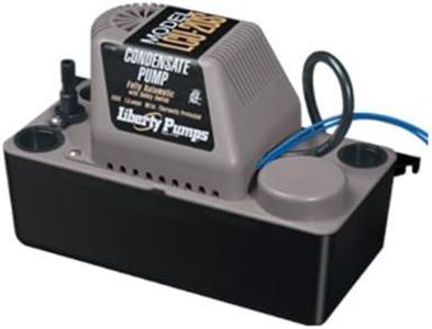 Liberty Pumps LCU-20ST Automatic 1/30 HP Compact Condensate Pumps with Safety Switch and 20-Feet Tubing