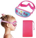 RUIGAO Kids Swim Goggles Age 4-12, 