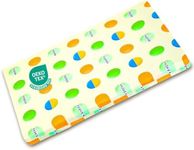 VUCWS Pack and Play Mattress 38" x 26", Soft Firm Premium Foam Pack N Play Mattresses Odorless Breathable Comfort Baby Foam Portable Playpen Mattresses (Color Circles)